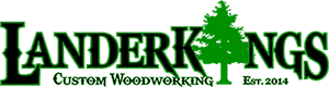 Landerkings Custom Woodworking Logo